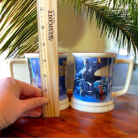 The Polar Express Coffee Mug Set of 2 - Holiday Christmas Mugs - Picture 6 of 8